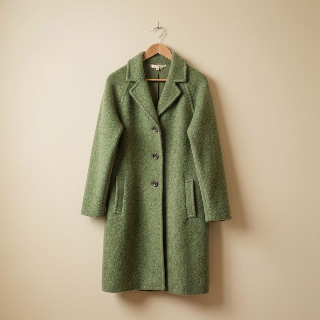 Áo Khoác Wool Sage