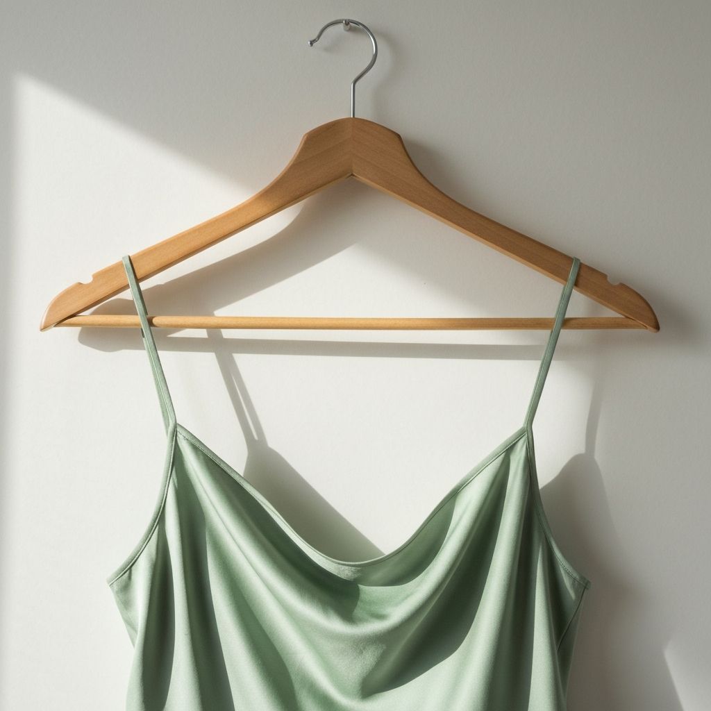 Áo Camisole Lụa Sage